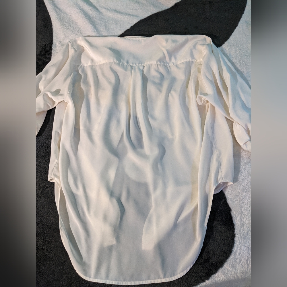 Off white button down - Picture 2 of 6